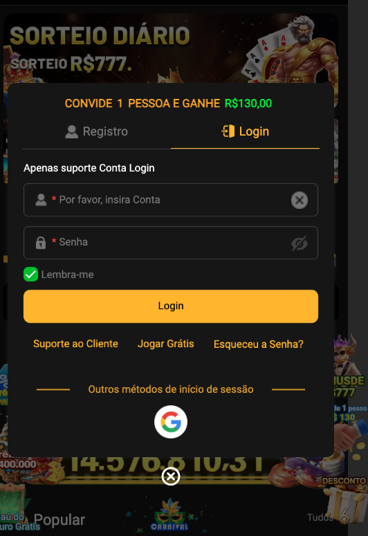 Aplicativo móvel ace699